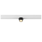 FIX-IT!, 48V, DALI, redondo, calha de montagem na superfície, spot, 2000-3000K, 7,4 W, 36°, branco / preto