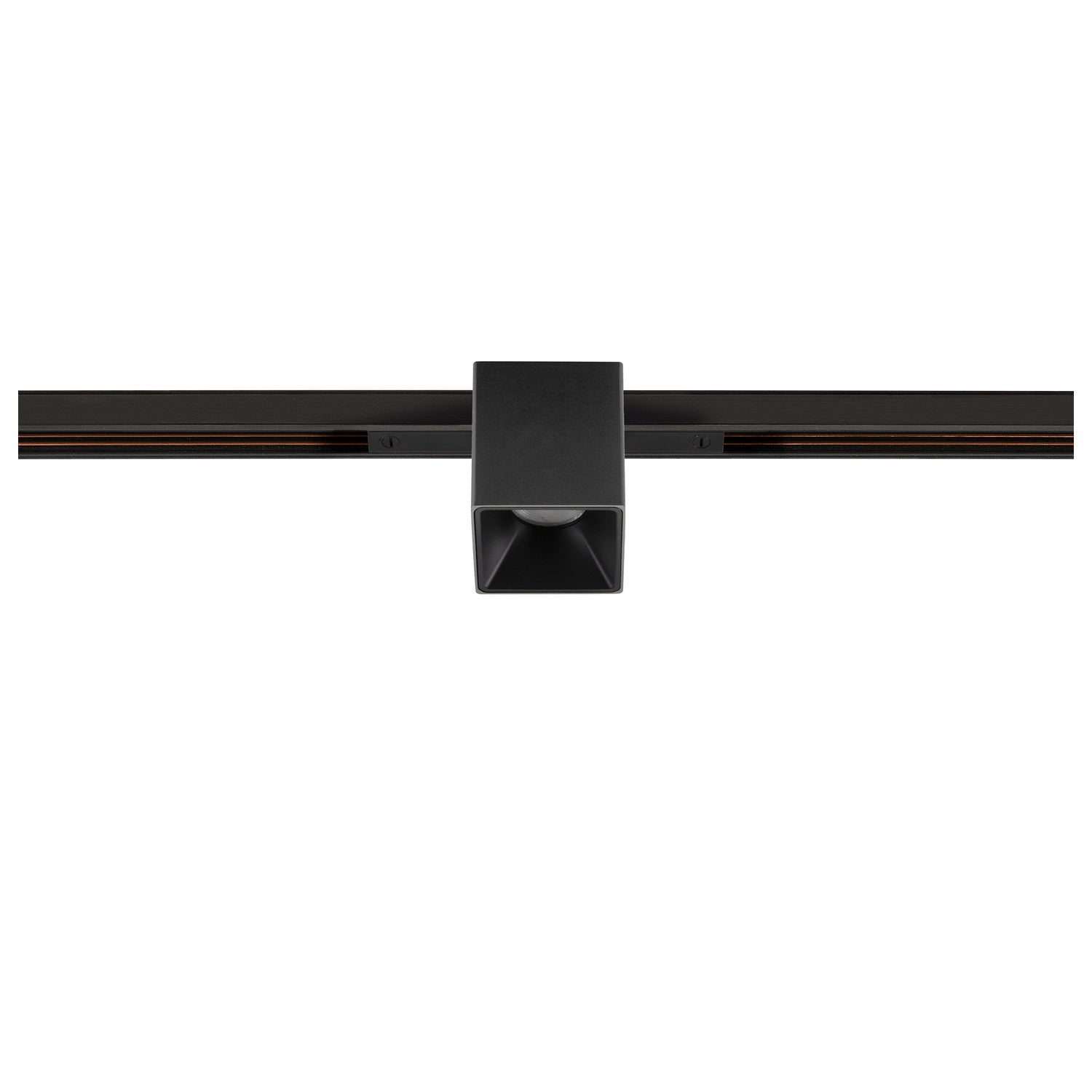 FIX-IT!, 48V, DALI, angular, calha padrão, spot, 2700K, 6,6 W, 36°, preto / preto