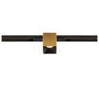 FIX-IT!, 48V, DALI, angular, calha padrão, spot, 3000K, 6,6 W, 36°, dourado / preto