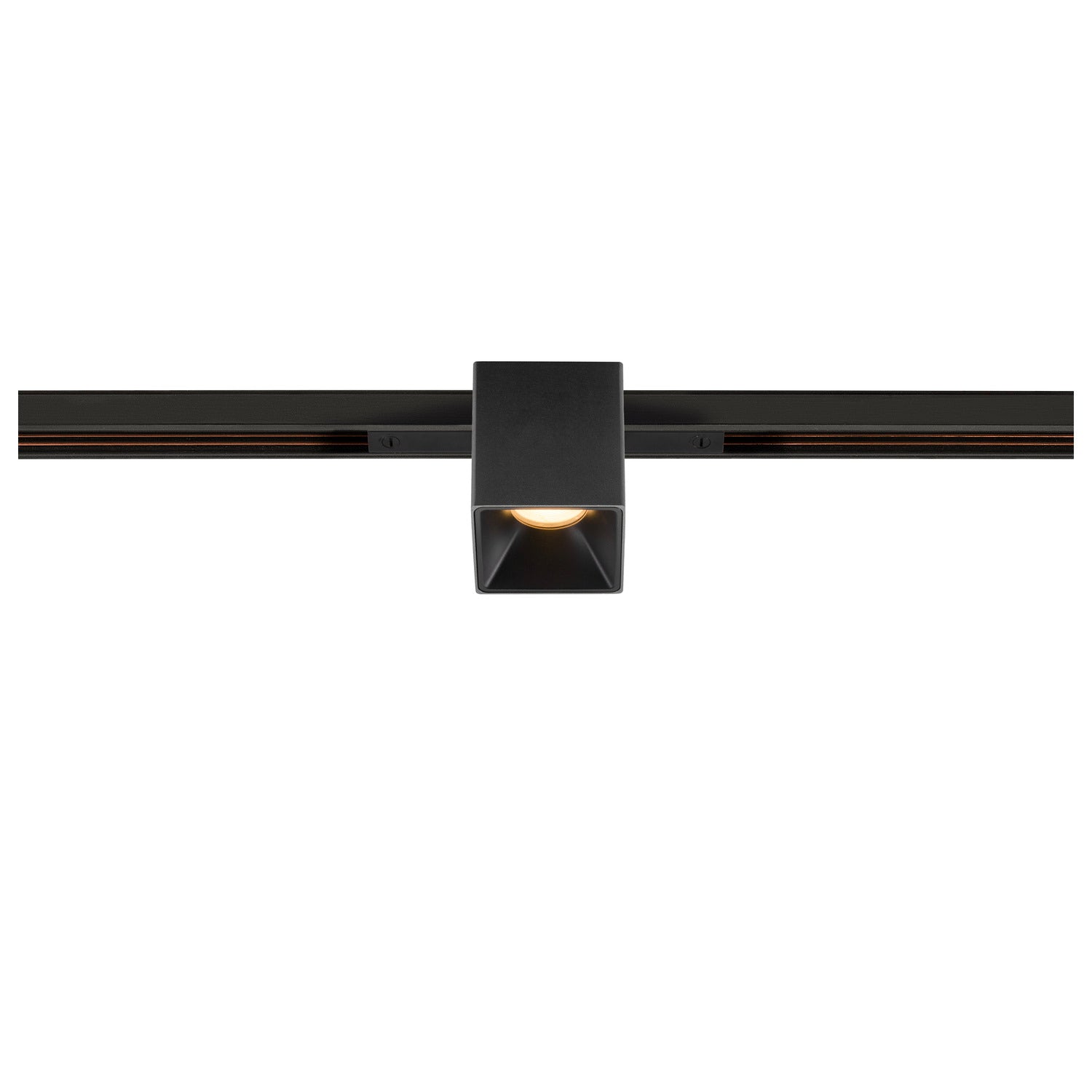 FIX-IT!, 48V, DALI, angular, calha padrão, spot, 2000-3000K, 7,4 W, 36°, preto / preto