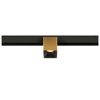 FIX-IT!, 48V, DALI, angular, calha de montagem na superfície, spot, 2000-3000K, 7,4 W, 36°, dourado / preto