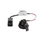 NEW TRIA® 45, DL, redondo, luz de teto embutida, 3000 K, 24°, preto