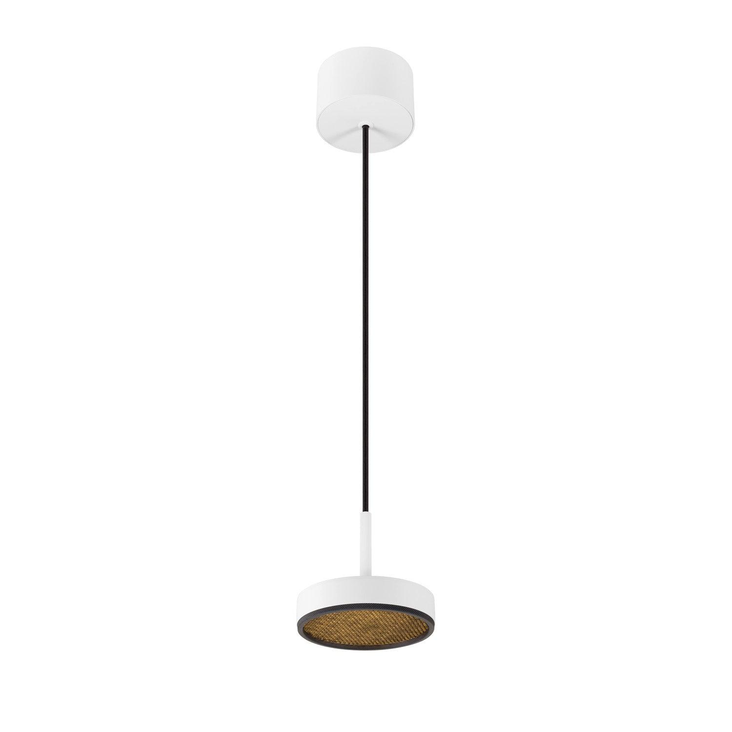 GRIP! FLAT, Candeeiro suspenso, PHASE, 2700/3000 K, branco / preto