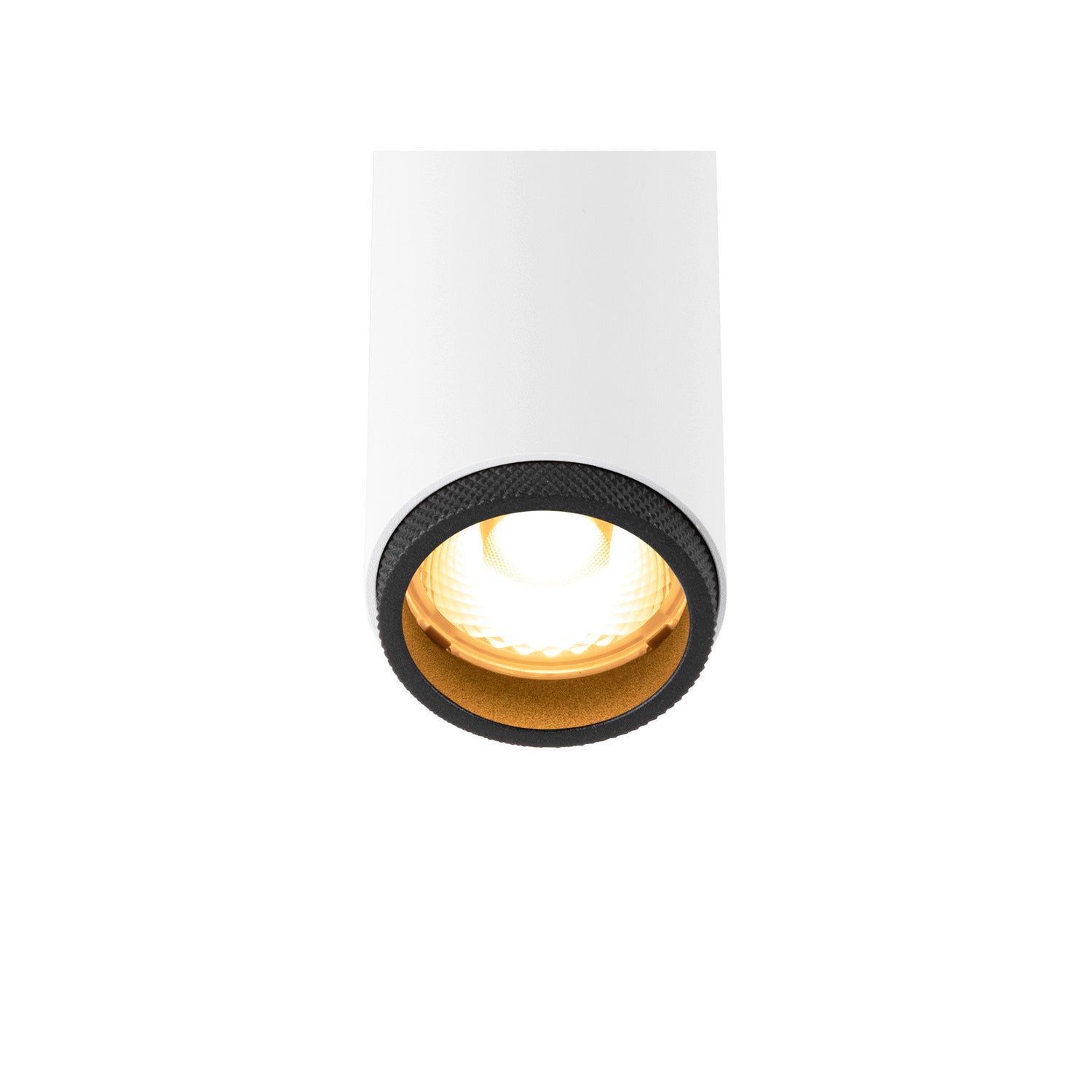 GRIP! S, 48V Spot, calha profunda e de embutir, zylindrisch, 3000K, 9.8 Watt, DALI, 29°, branco / preto