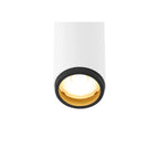 GRIP! S, luminária de parede, dupla, PHASE, 3000 K, 21 W, 29°, branco / preto