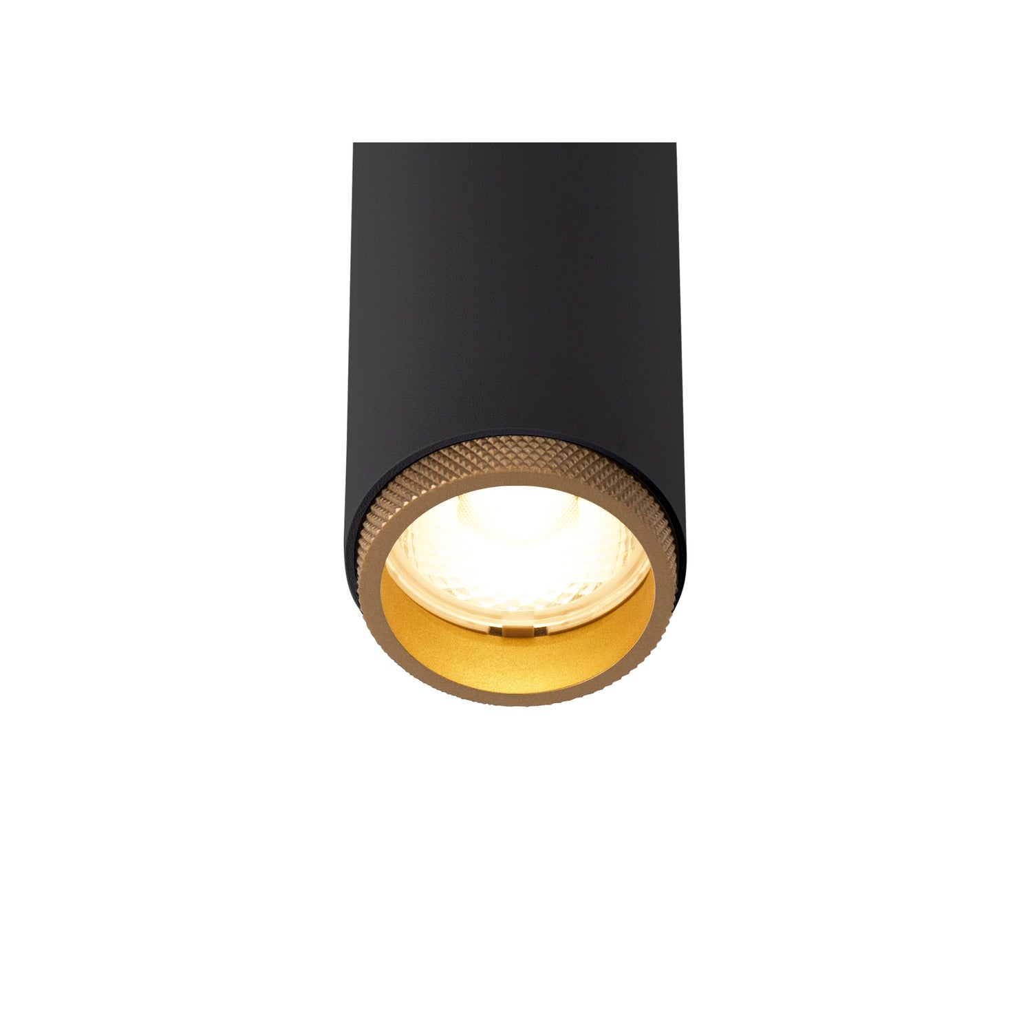 GRIP! S, luminária de parede, dupla, PHASE, 3000 K, 21 W, 29°, preto / dourado