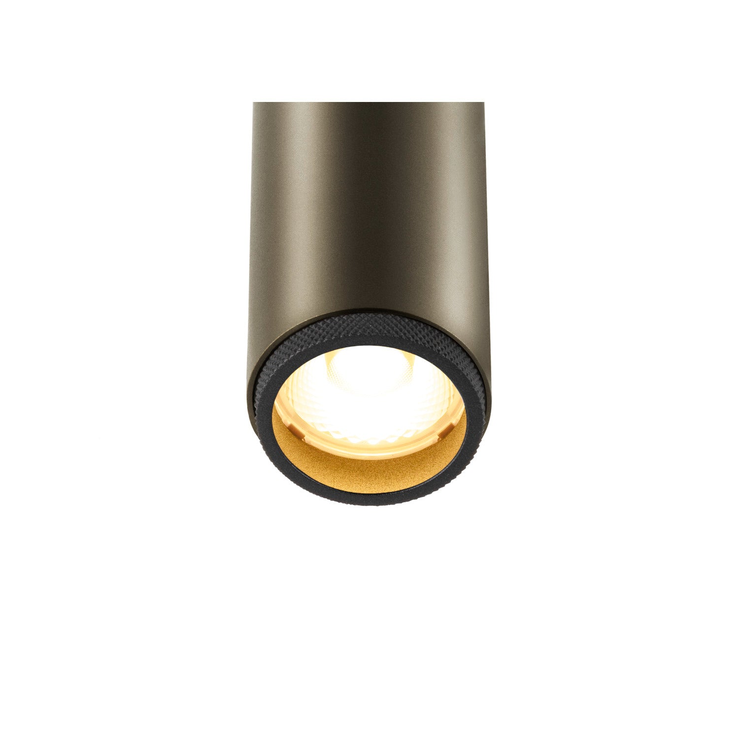 GRIP! S, luminária de parede, dupla, PHASE, 3000 K, 21 W, 29°, bronze / preto