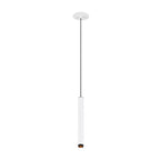 GRIP! S, Candeeiro suspenso, PHASE, Comprimento pendente 200 cm, 2700 K, 29°, branco / preto
