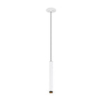 GRIP! S, Candeeiro suspenso, PHASE, Comprimento pendente 200 cm, 3000 K, 29°, branco / preto