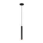 GRIP! S, Candeeiro suspenso, PHASE, Comprimento pendente 200 cm, 3000 K, 29°, preto / dourado