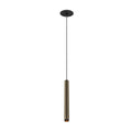 GRIP! S, Candeeiro suspenso, PHASE, Comprimento pendente 200 cm, 2700 K, 29°, bronze / preto