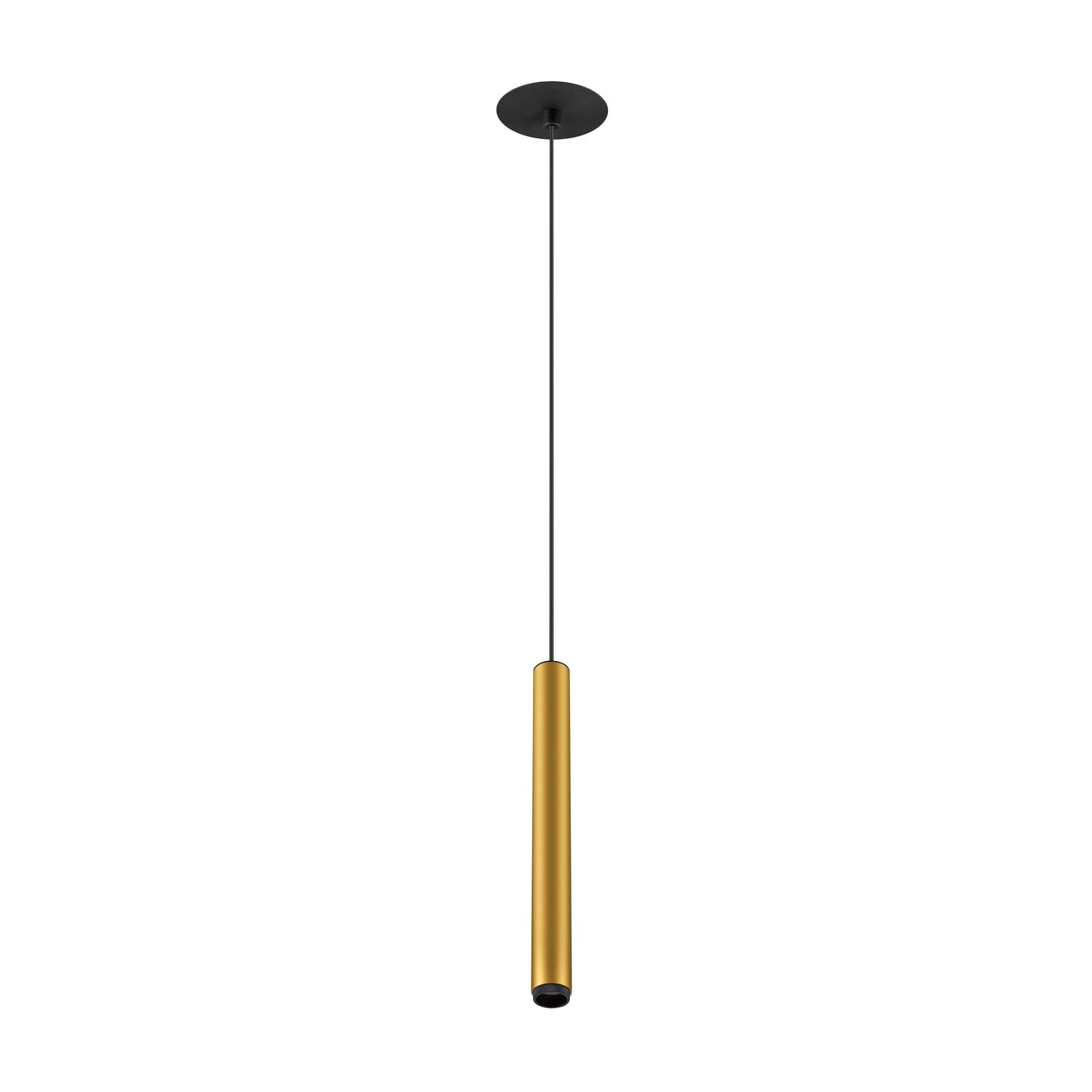 GRIP! S, Candeeiro suspenso, PHASE, Comprimento suspenso 200 cm, 2700 K, 29°, ouro / preto
