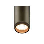 GRIP! M, luminária de parede, simples, PHASE, 2700 K, 14 W, 42°, bronze / preto