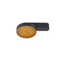 GRIP! FLAT, luminária de parede, PHASE, 2700/3000 K, 15 W, preto / preto