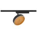 GRIP! FLAT, 1~Spot, FASE, redondo, 2700/3000 K, 16 W, preto / dourado