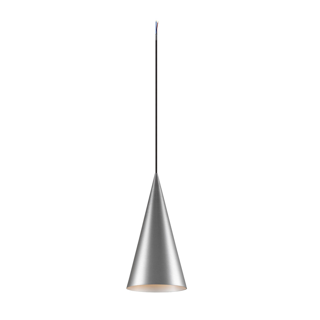 MAGICO 20, luminária pendente, E27, comprimento do pendente 180 cm, 1 x máx. 10 W, alumínio