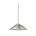 MAGICO 55, candeeiro suspenso, E27, comprimento do pendente 180 cm, 1 x máx. 10 W, alumínio