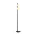 SUN FL, G9, Candeeiro de pé, redondo, 2 x máx. 5 W, IP20, preto