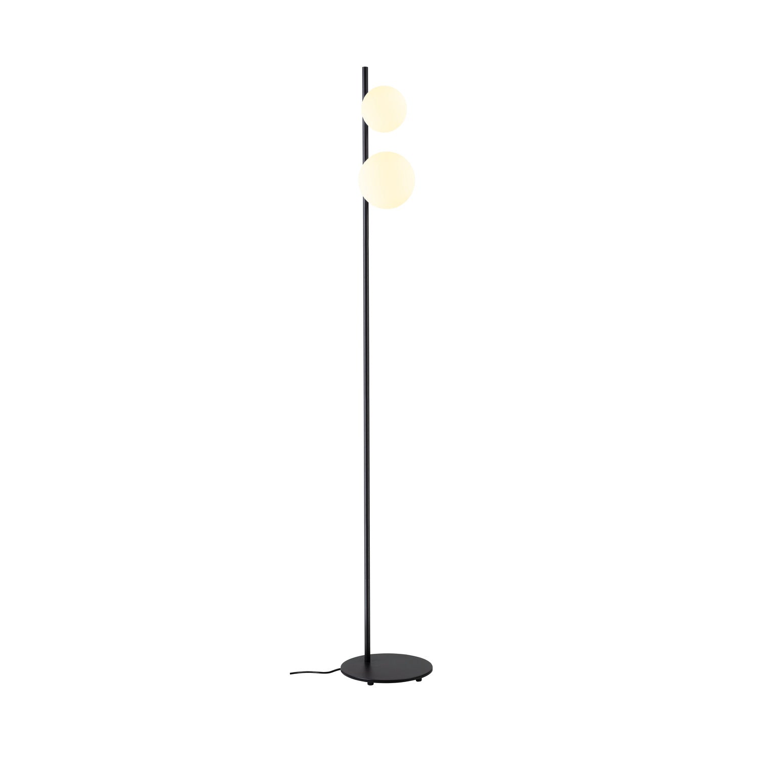 SUN FL, G9, Candeeiro de pé, redondo, 2 x máx. 5 W, IP20, preto