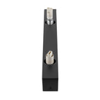 SUN WL, duplo, G9, luminária de parede, redonda, 2 x máx. 5 W, IP20, preto