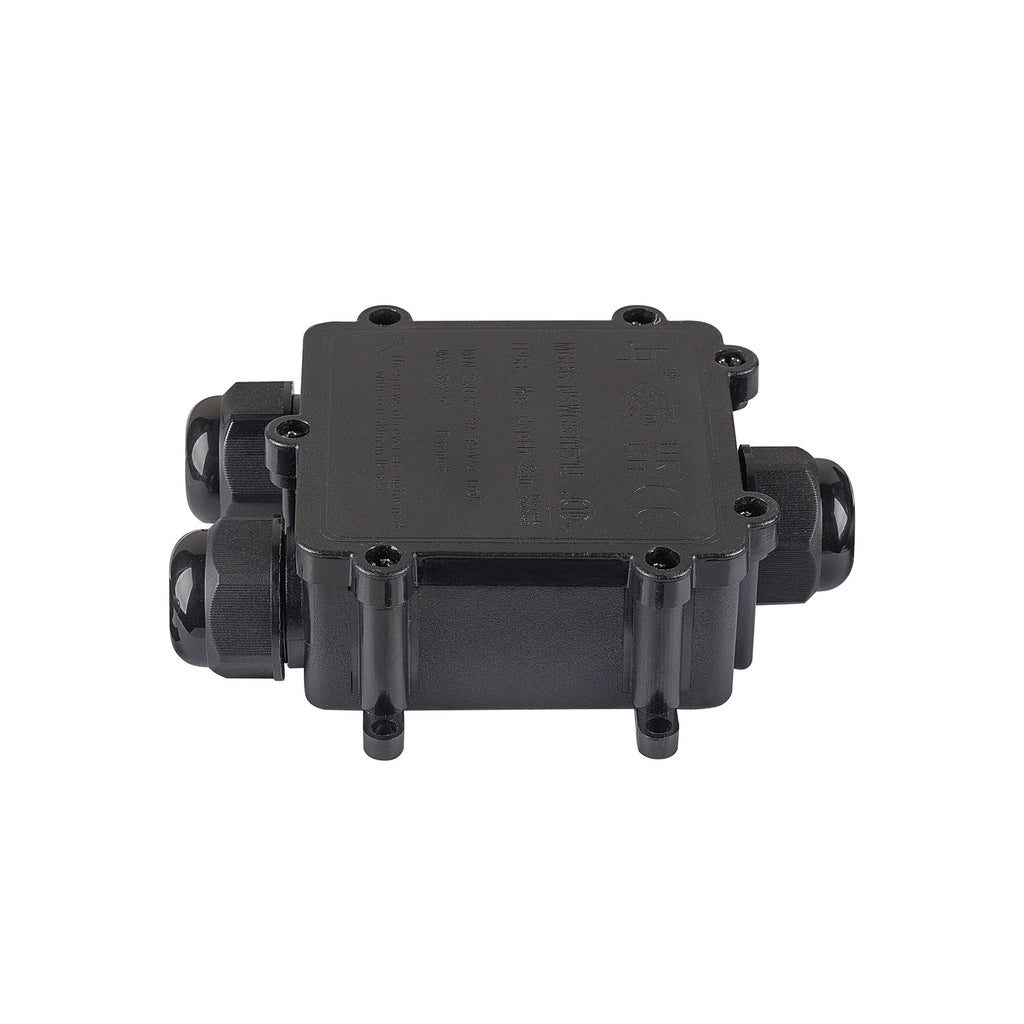 DASAR® XL, luminária de embutir no solo, assimétrica, 3000K, 70°/40°, IP65/IP67, redonda, aço inoxidável / preto