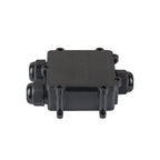 DASAR® XL, luminária de embutir no solo, assimétrica, 3000K, 70°/40°, IP65/IP67, quadrada, aço inoxidável / preto