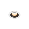 NUMINOS® XS, luminária para encastrar no teto, brance/preta 2700 K 20°