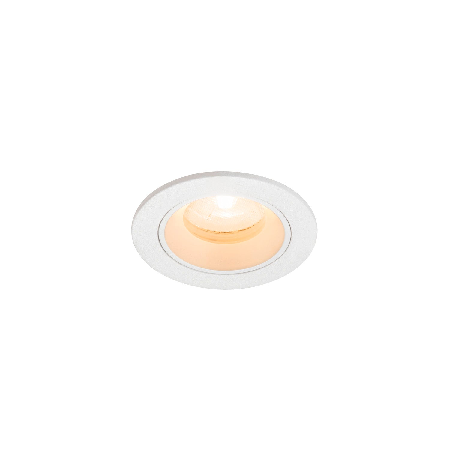 NUMINOS® XS, luminária de teto embutida, 2700 K, 20°, IP20, redonda, branca