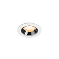NUMINOS® XS, luminária para encastrar no teto, brance/cromada 2700 K 20°