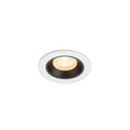 NUMINOS® XS, luminária para encastrar no teto, brance/preta 2700 K 40°
