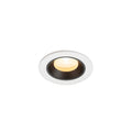 NUMINOS® XS, luminária para encastrar no teto, brance/preta 3000 K 20°