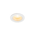 NUMINOS® XS, luminária de teto embutida, 3000 K, 20°, IP20, redonda, branca