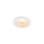 NUMINOS® XS, luminária de teto embutida, 3000 K, 20°, IP20, redonda, branca