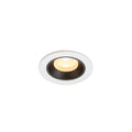 NUMINOS® XS, luminária para encastrar no teto, brance/preta 3000 K 40°