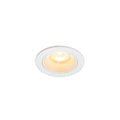 NUMINOS® XS, luminária de teto embutida, 3000 K, 55°, IP20, redonda, branca
