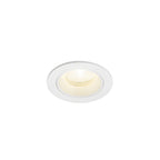 NUMINOS® XS, luminária de teto embutida, 4000 K, 20°, IP20, redonda, branca