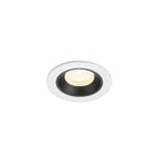 NUMINOS® XS, luminária para encastrar no teto, brance/preta 4000 K 40°