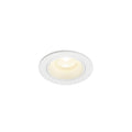 NUMINOS® XS, luminária de teto embutida, 4000 K, 40°, IP20, redonda, branca