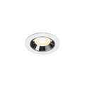 NUMINOS® XS, luminária para encastrar no teto, brance/cromada 4000 K 40°