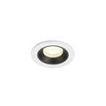NUMINOS® XS, luminária para encastrar no teto, brance/preta 4000 K 55°