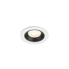 NUMINOS® XS, luminária para encastrar no teto, brance/preta 4000 K 55°