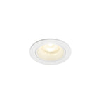 NUMINOS® XS, luminária de teto embutida, 4000 K, 55°, IP20, redonda, branca