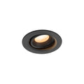 NUMINOS® MOVE XS, Luminária de teto embutida, 2700 K, 40°, IP20, redonda, preta