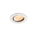NUMINOS® MOVE XS, Luminária de teto embutida, 2700 K, 20°, IP20, redonda, branca