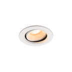 NUMINOS® MOVE XS, Luminária de teto embutida, 2700 K, 55°, IP20, redonda, branca