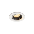 NUMINOS® MOVE XS, luminária para encastrar no teto, brance/preta 3000 K 20°