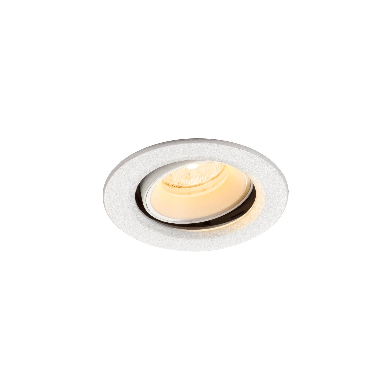NUMINOS® MOVE XS, Luminária de teto embutida, 3000 K, 20°, IP20, redonda, branca