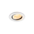 NUMINOS® MOVE XS, Luminária de teto embutida, 4000 K, 20°, IP20, redonda, branca