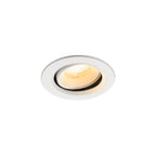 NUMINOS® MOVE XS, Luminária de teto embutida, 4000 K, 40°, IP20, redonda, branca
