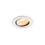 NUMINOS® MOVE XS, Luminária de teto embutida, 4000 K, 55°, IP20, redonda, branca